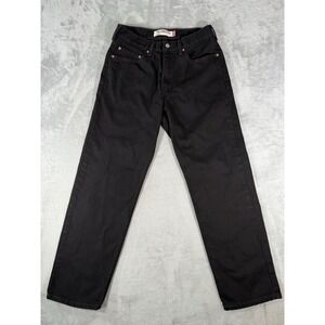 Levis 550 Jeans Mens 32x30 Black Denim Relaxed Fit
